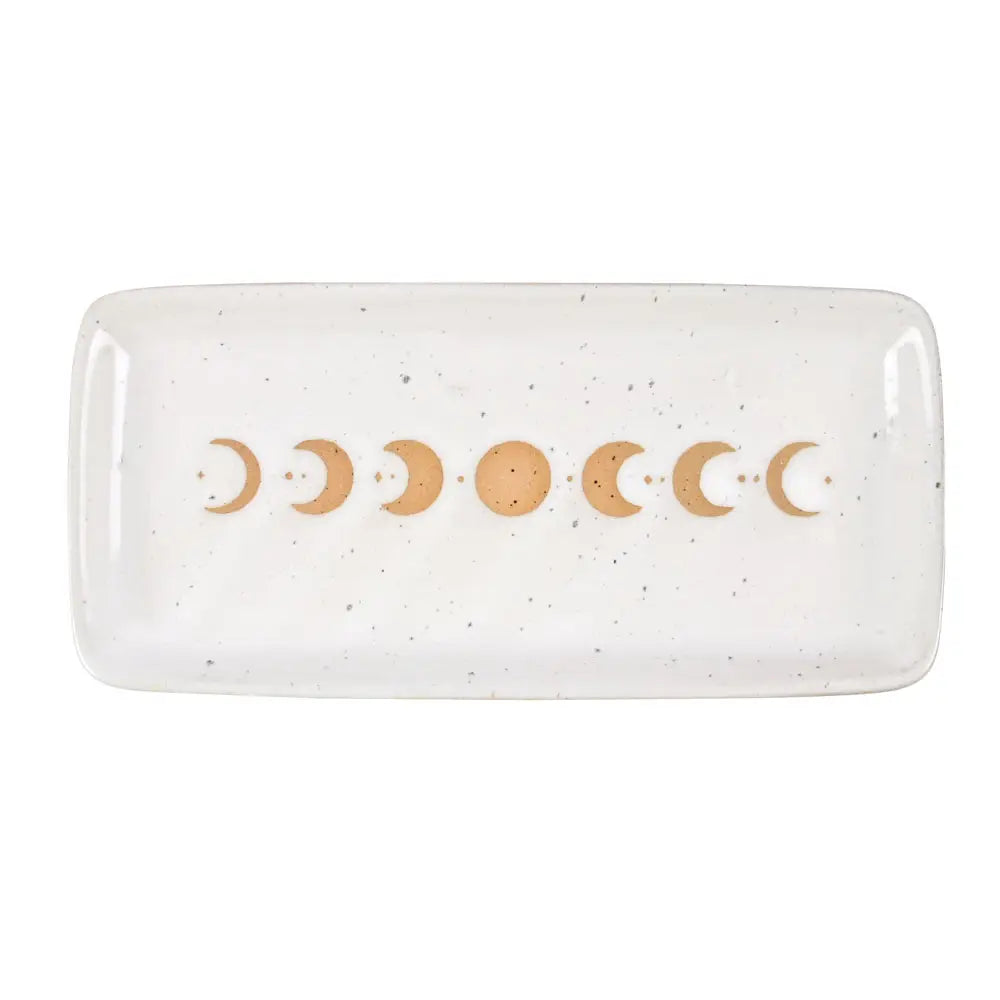 hahtuva sisustus somistus kotimainen verkkokauppa kuu kuun vaiheet kuun muodot moon shapes puolikuu lautanen alunen alusta pieni tarjotin