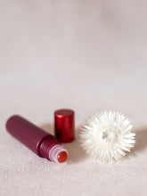 Lataa kuva Galleria-katseluun, Lasinen pastelli roll-on pullo luonnonkivirullalla 10ml kpl - Hahtuva
