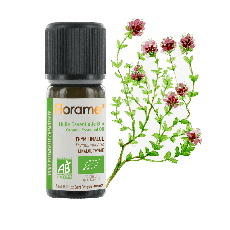 Timjami eteerinen öljy, Thym Linalol 5ml - Hahtuva